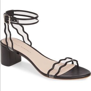 NEW! Loeffler Randall stacked heel sandal sz 8.5